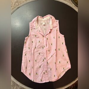 Cat & Jack Light Pink Top with Bee Design